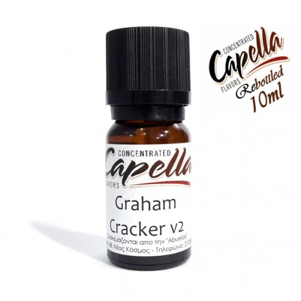Capella Graham Cracker V2 (rebottled) 10ml Flavor Capella Graham Cracker V2 (rebottled) 10ml Flavor